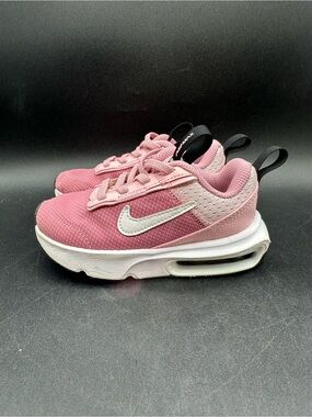Nike Air Max INTRLK Lite Pink White Toddler Girls Shoes Size 8c